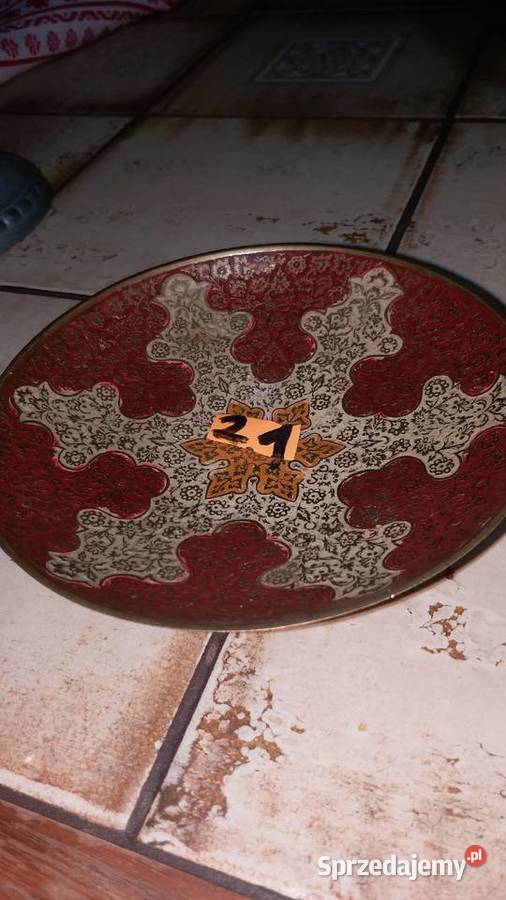 Pięknametalowa pateraVintage LoftArt Deco 21 lubuskie