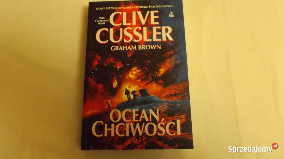 Clive Cussler Ocean chciwości małopolskie Kraków sprzedam