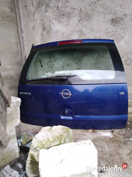 Klapa Meriva A Lift cała kompletna w kolor