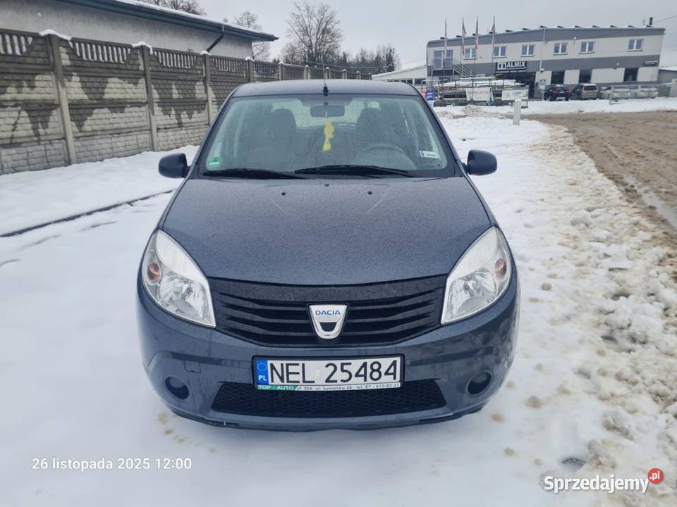 DACIA SANDERO ładna 2008r Grajewo