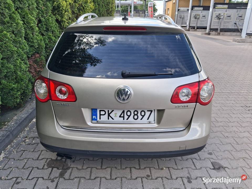 Wolksvagen Passat b6 20 tdi 170 2007r 1997cm3 Kalisz