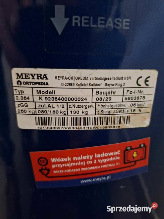 skuter inwalidzki MEYRA Ortopedia Citiliner 412