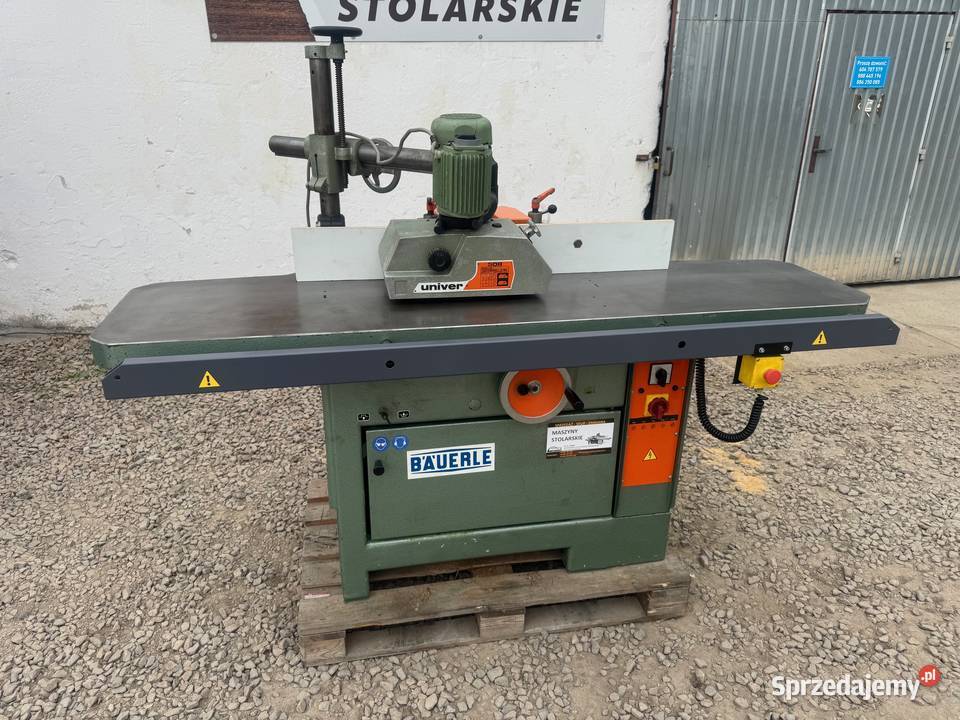 Frezarka dolnowrzecionowa BAUERLE z posuwem Kalwaria Zebrzydowska