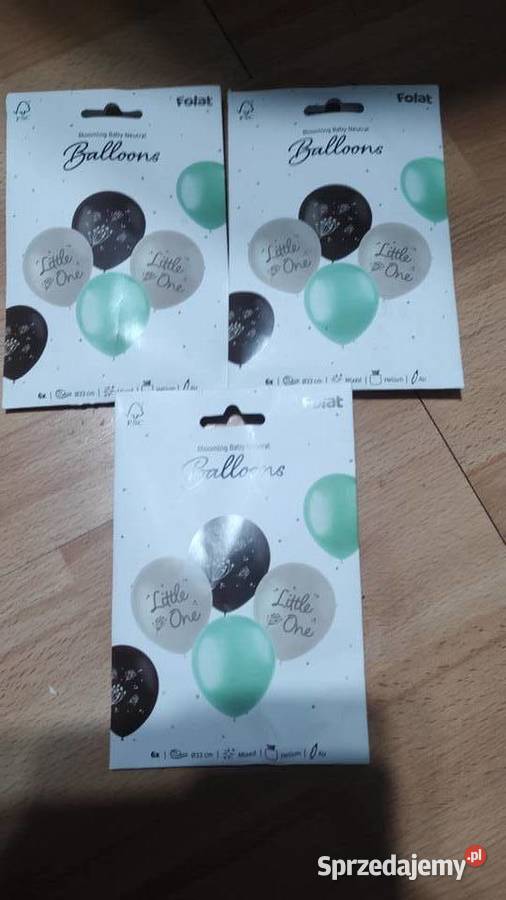 Balony lateksowe Folat Blooming Baby Neutral wielkopolskie Książ Wielkopolski