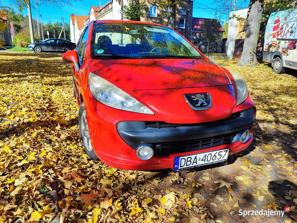 Peugeot 207 14 benzyna światła przeciwmgielne Boguszów-Gorce