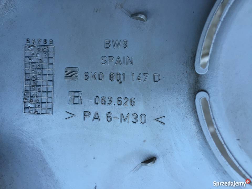 688 Oryginalne kołpaki SEAT 13 4 sztuki Ruda Śląska