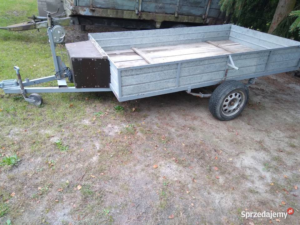 Przyczepka samochodowa sam duża Pozostałe Łęczna sprzedam