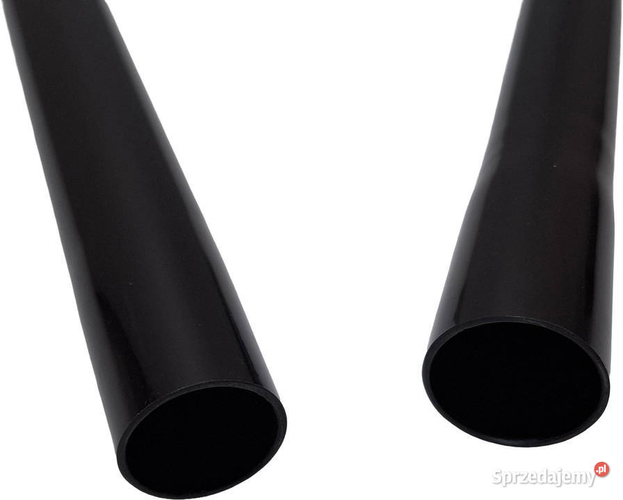 Rura do odkurzacza segmentowa czarna plastikowa