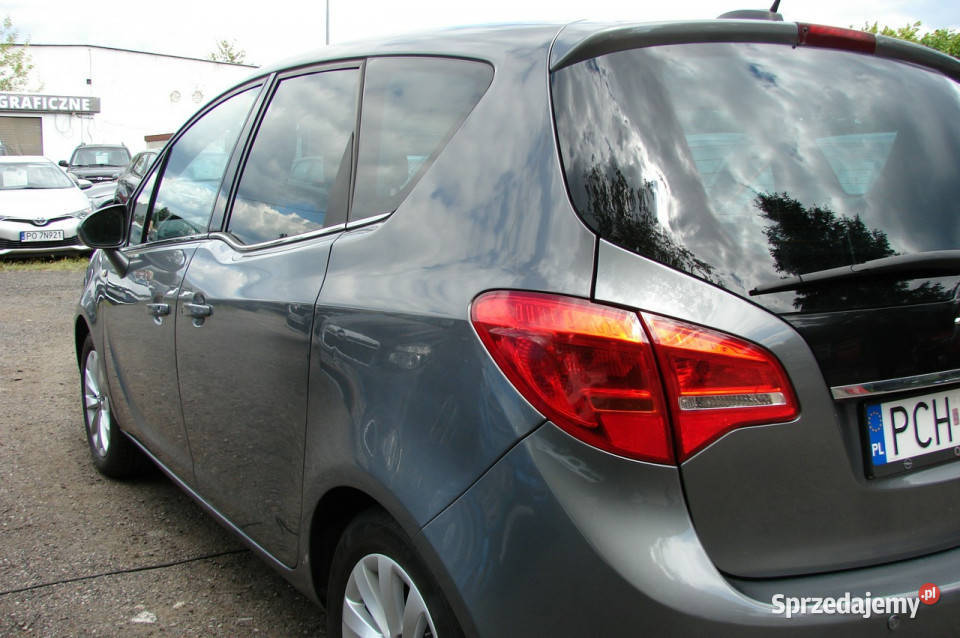 Opel Meriva Super auto 14 Benzyna 120 II 2010 wielkopolskie sprzedam
