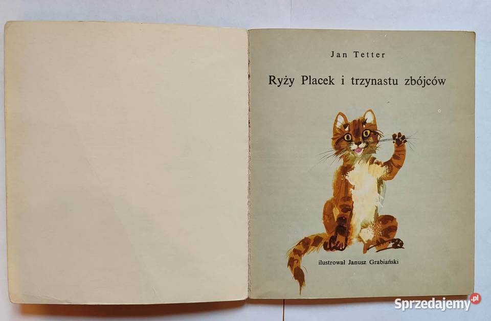 Ryży Placek i trzynastu zbójców Jan Tetter Gdańsk