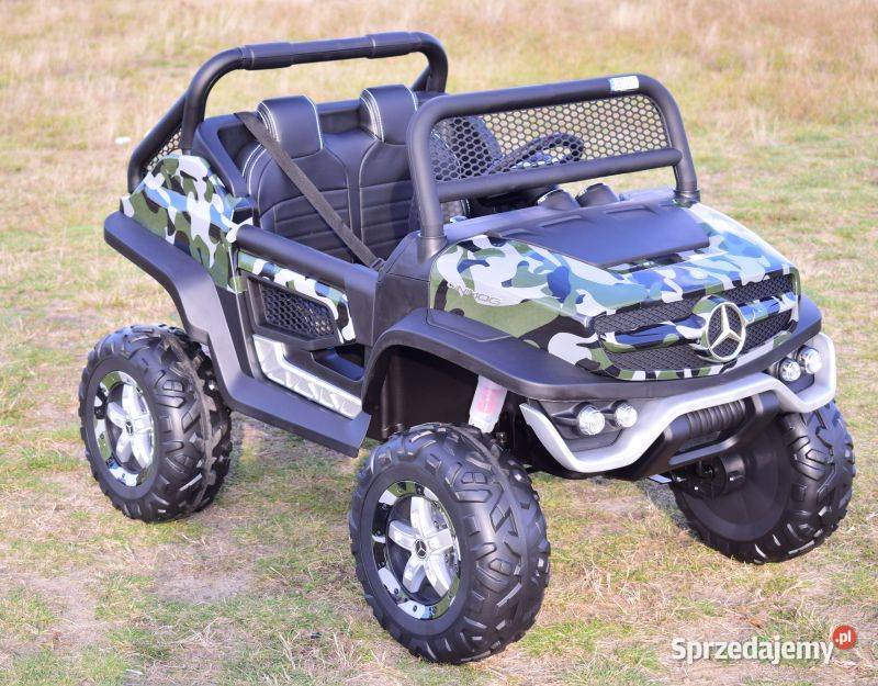 Auto samochód na akumulator MERCEDES UNIMOG 4x4 Myszków sprzedam