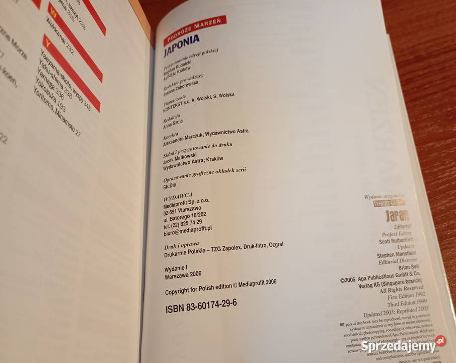Japonia Biblioteka Gazety Wyborczej Podróże sprzedam