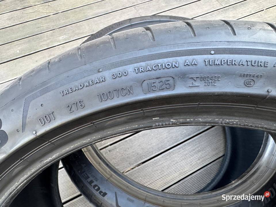 2 x Opony BRIDGESTONE Potenza Sport 29535R22 Piaseczno
