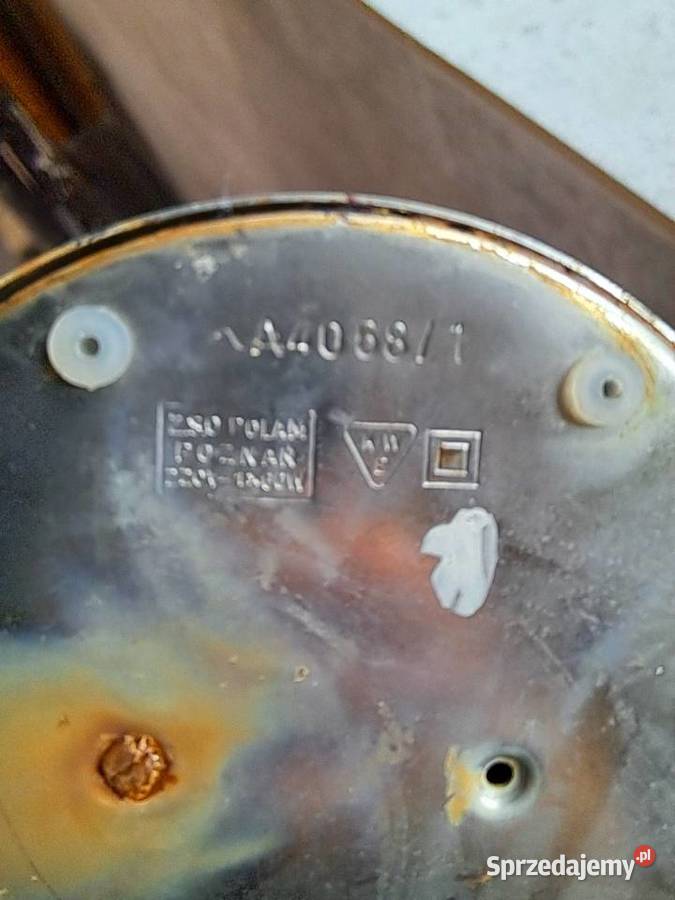 lampka z prlu polam Poznań z porcelany i świętokrzyskie Sandomierz