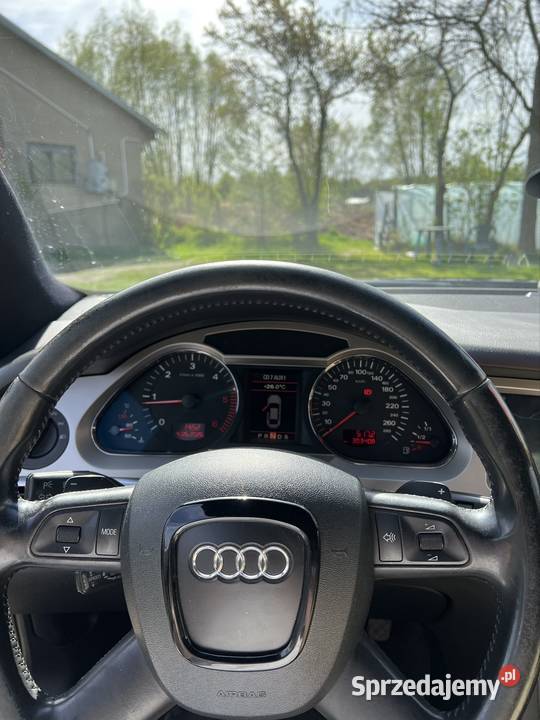 Audi A6 C6 2007r 30 TDI Quattro alu carplay automatyczna podlaskie Białystok