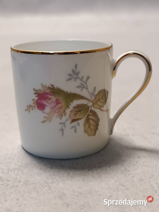 Rosenthal Filiżanka Śniadaniówka Duet Róże Moss Stargard