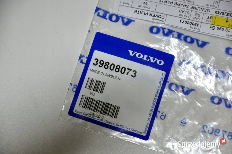 VOLVO V60 V60CC oslona zamka klapy tyl 31305446 Bielany Wrocławskie