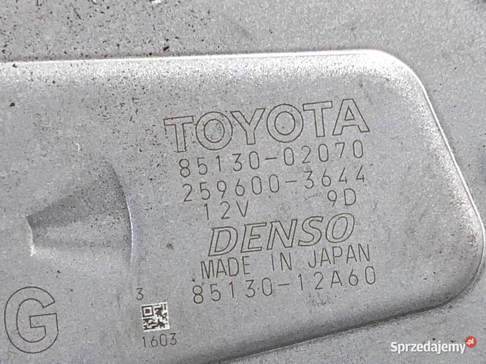 SILNIK WYCIERACZEK TYŁ TOYOTA COROLLA E21