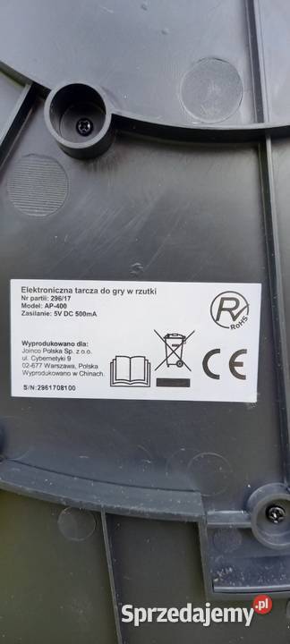 DART Elektroniczna Tarcza do gry w rzutki lotki mazowieckie Małkinia Górna