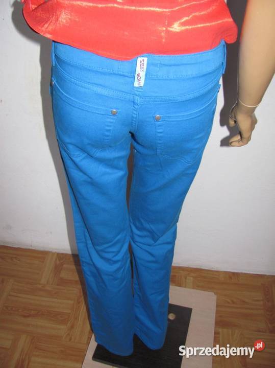 spodnie SEXY WOMEN niebieskie r 29 niebieski lubelskie Zamość