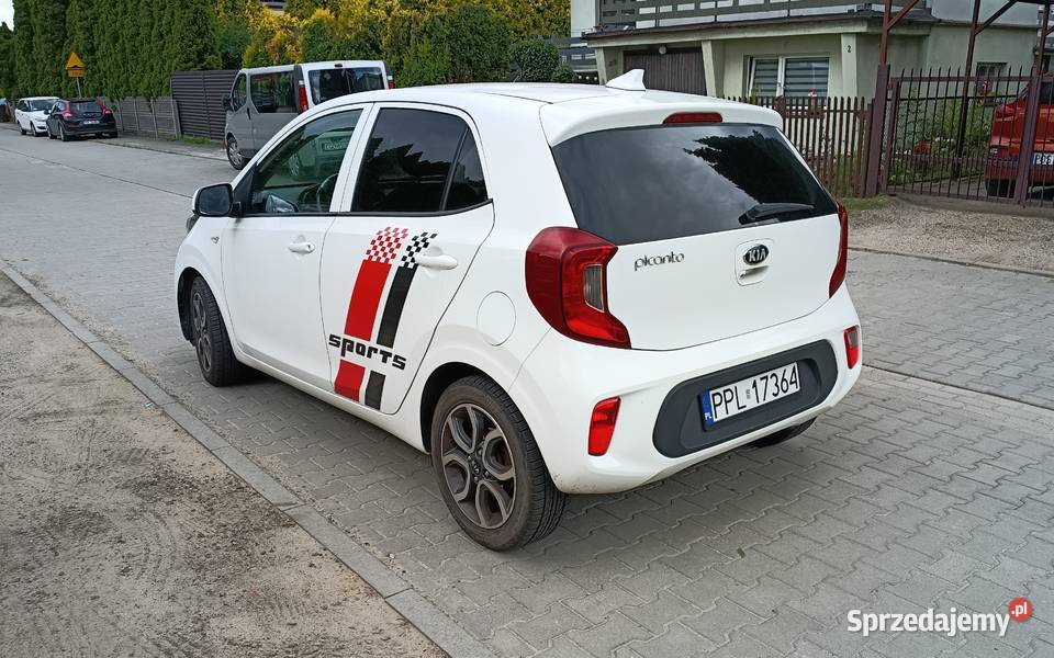 Kia Picanto 10 ładna 76500 2018 wielkopolskie Ostrów Wielkopolski sprzedam