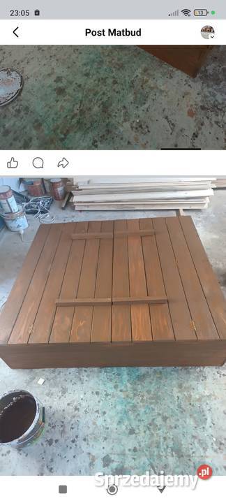 Piaskownica 150 x 150