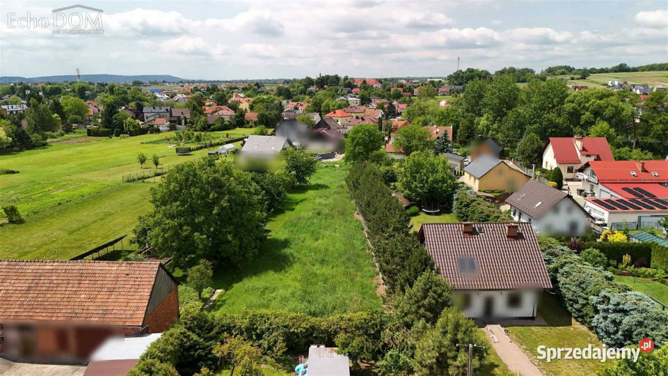Działka Zielonki 842m2 gaz