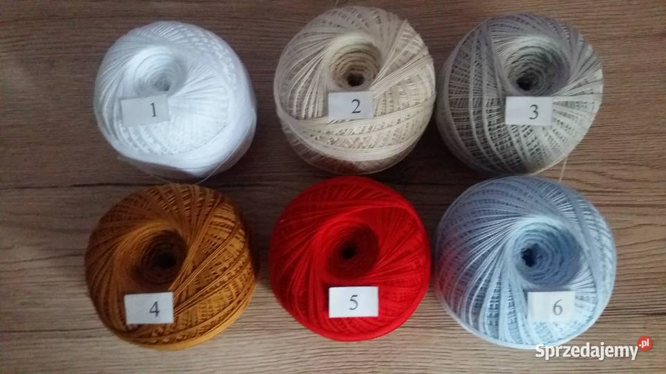 Szydełkowe serce bombka Jaworzno