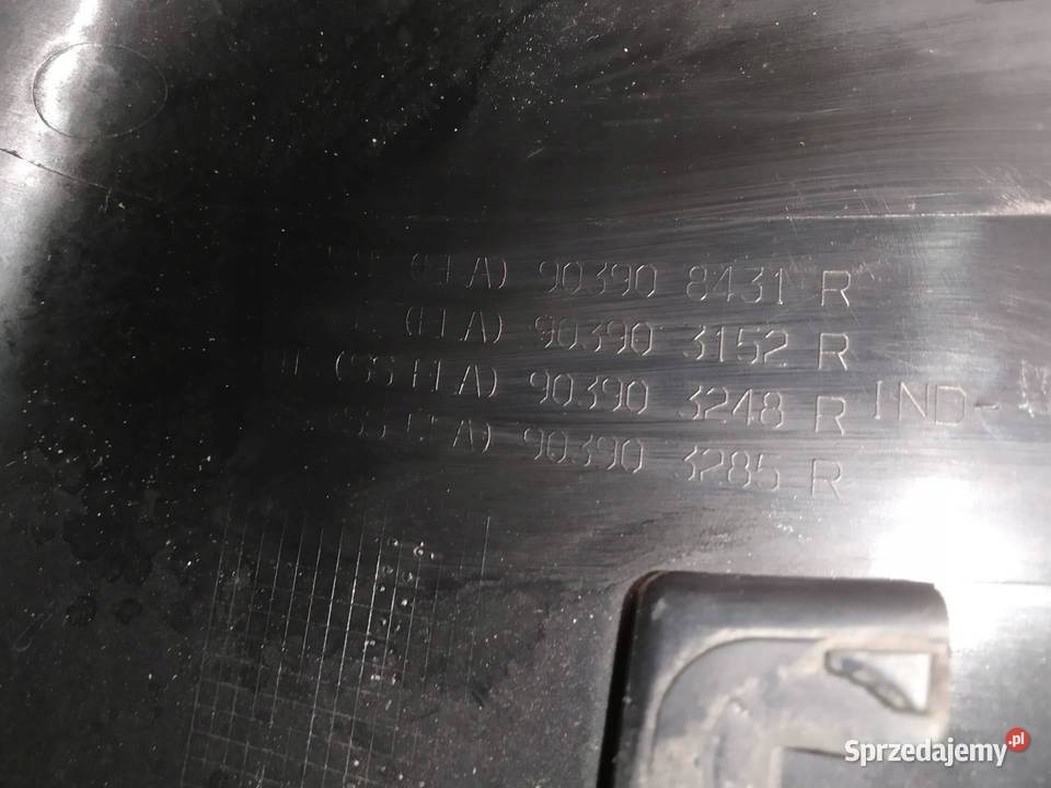 OSŁONA NAROŻNIK LAMPY LEWY PRAWY TYŁ KPL B