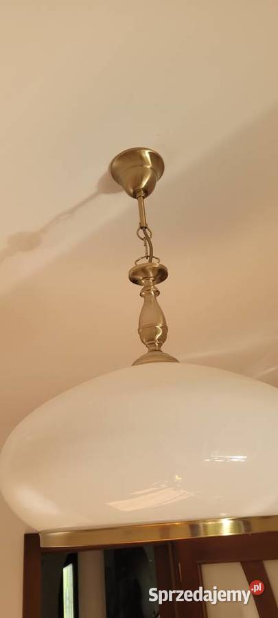 Złota lampa sufitowa Lampy wiszące Kraków