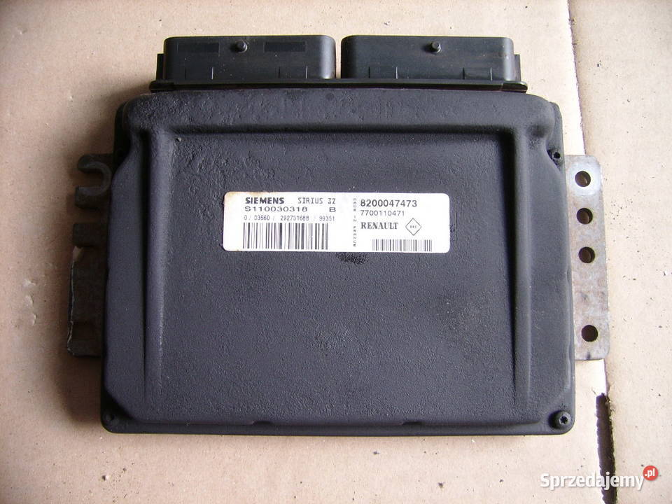 Komputer silnika ECU MEGANE I LIFT CLIO THALIA Radom sprzedam