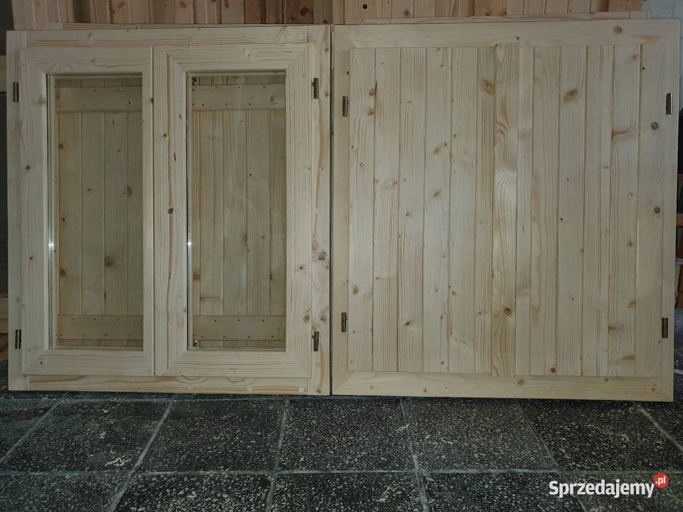 Okno drewniane 90 x 100 producent Warszawa