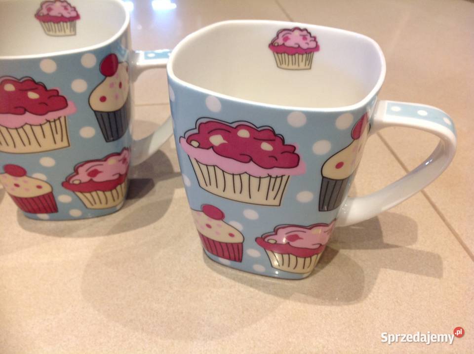 Kubek Porcelanowy BOXXX 3 Ciasteczka Nowa Sól sprzedam