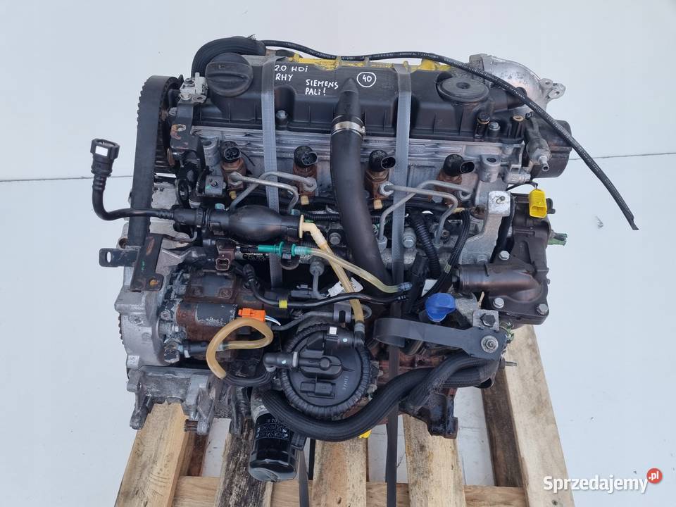 SILNIK KOMPLET Peugeot 307 20 HDI siemens RHY osobowe Janów