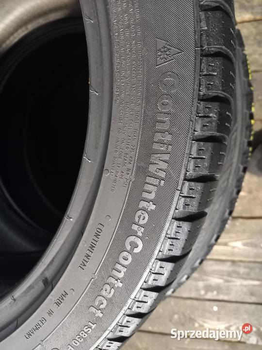 4x Opona UŻYWANA ZIMOWA 22545R17 CONTINENTAL 109 podlaskie Zaścianki