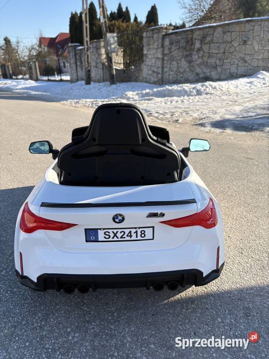 Pojazd na akumulator BMW M4 nowy samochód Grabownica