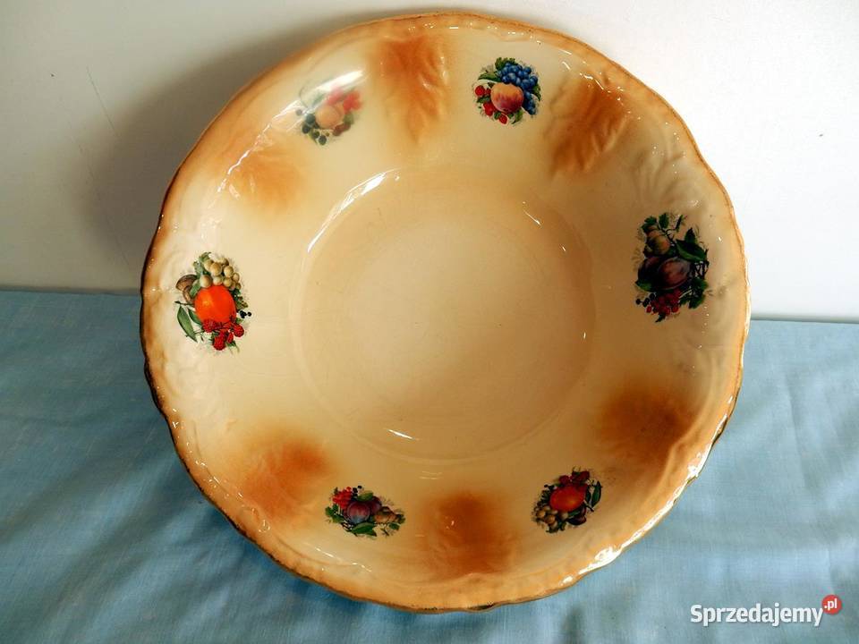 Vintage duża misa Staffordshire Ironstone Piła