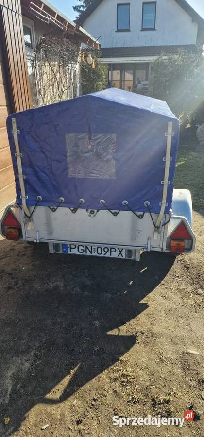 Przyczepka samochodowa lekka DMC 730 burtowe Gniezno sprzedam