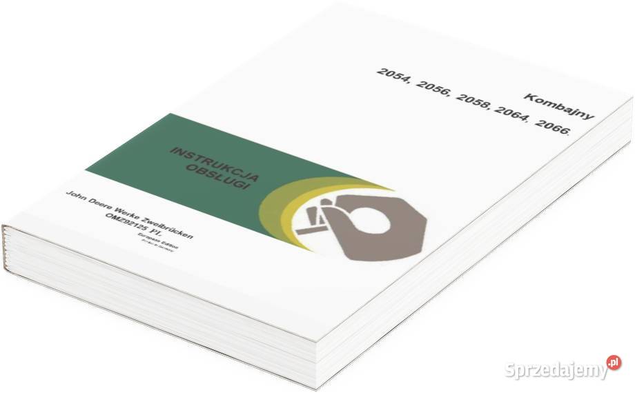 John Deere JD 2064 2264 Instrukcja katalog Szamotuły