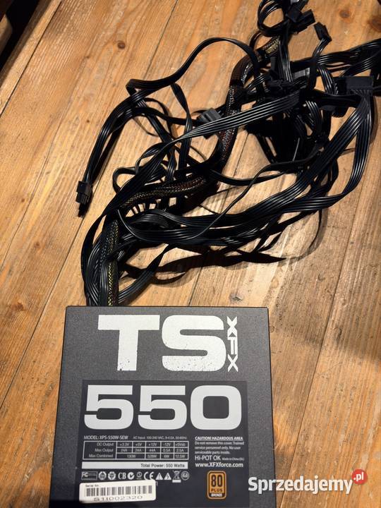 Zasilacz 550w xfx ts Radom