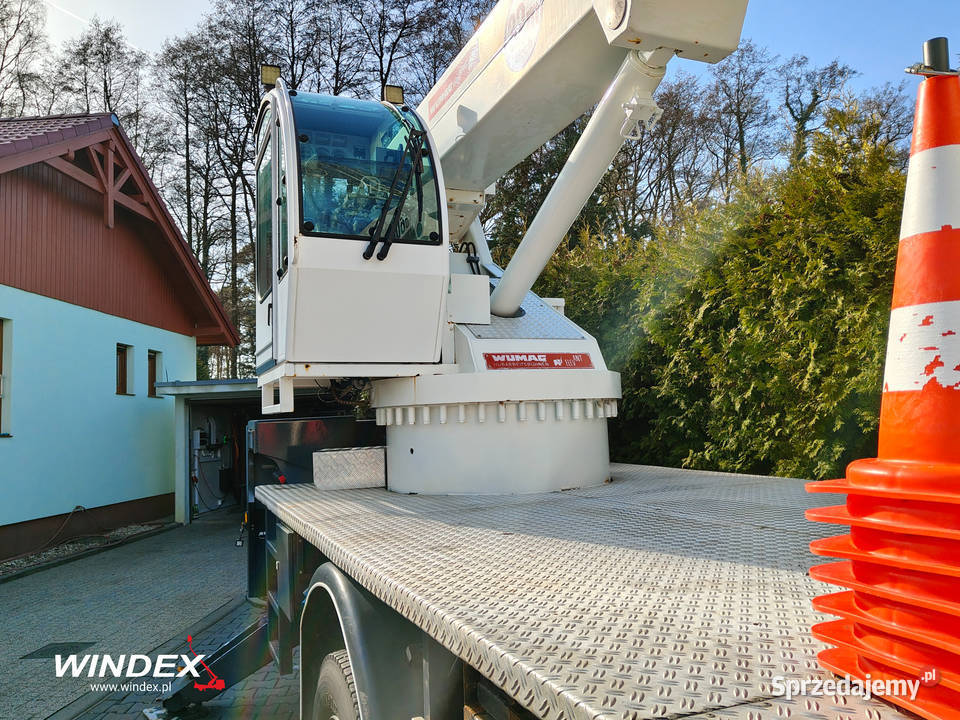 Podnośnik koszowy Wumag WT 320 Chojnice sprzedam