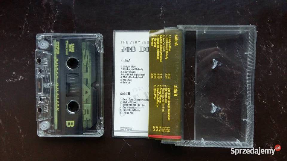 Kaseta magnetofonowa Joe Dolan The very best of Płyty i kasety Siemiatycze