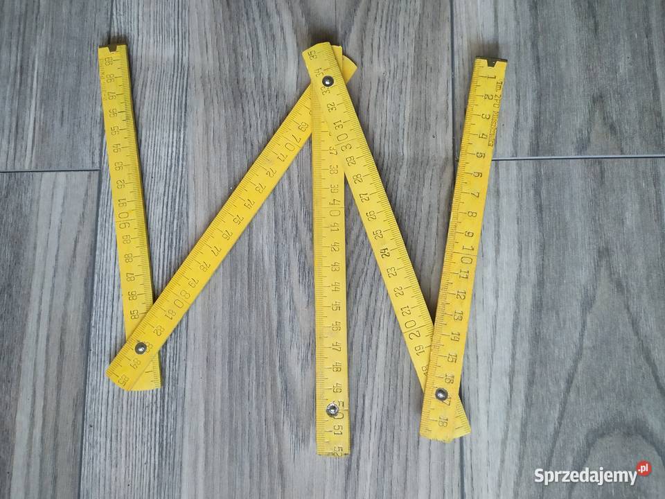 Miara drewniana 1 m Zielona Góra