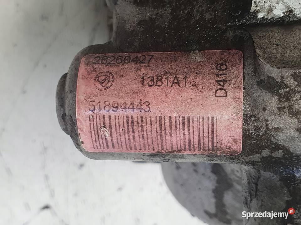 Fiat Doblo 13 MJet POMPA WSPOMAGANIA 28260427 Pompy wspomagania Układ kierowniczy Rudka