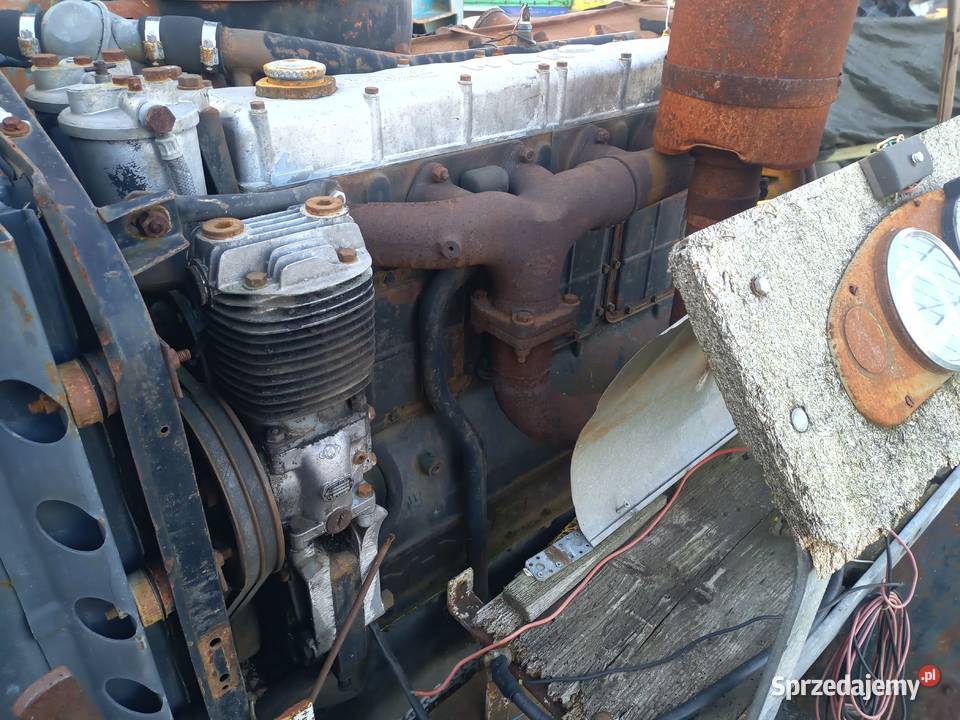 Silnik Man 6 cylindrów 100 sprawny Pustelnik
