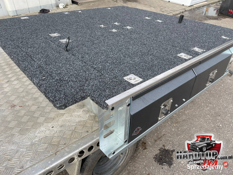 Zabudowa Wyprawowa Szuflady Wysuwane Toyota LC Pasłęk