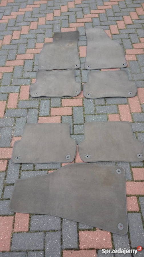 Audi A4 B6 oryginalne dywaniki szary welur Swing