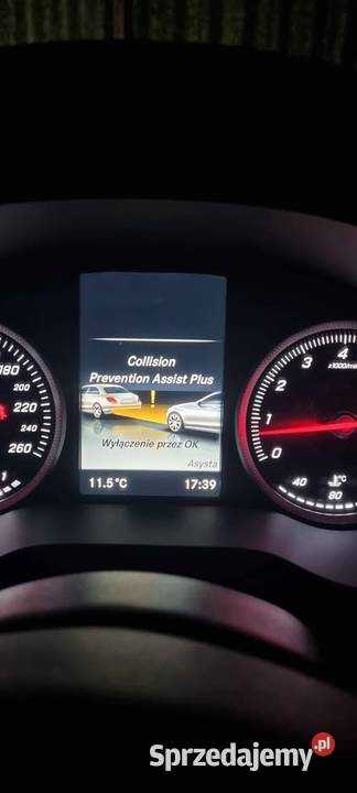 Mercedes C W205 SALON Bezwypadkowy Niski Kraków