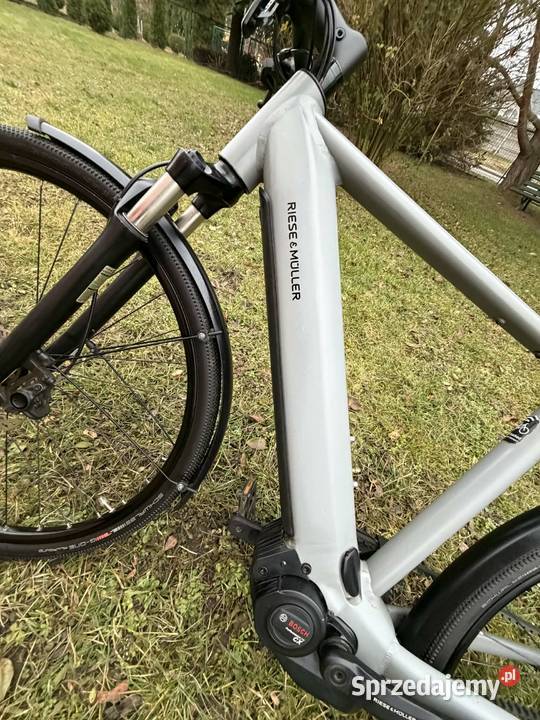 zjawiskowyRower ElektryMęski Riese Mller stan Rowery elektryczne dolnośląskie Wrocław