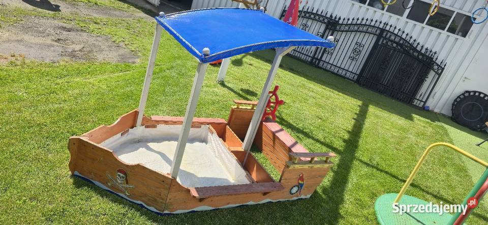 Piaskownica dzieci Statek piracki Playskool Tarnowskie Góry sprzedam
